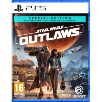 STAR WARS OUTLAWS SPECIAL DAY1 EDITION (PS5) -> STAR WARS ΚΑΤΑΦΥΓΕΣ ΕΚΔΟΣΗ ΕΙΔΙΚΗΣ ΗΜΕΡΑΣ 1 (PS5)