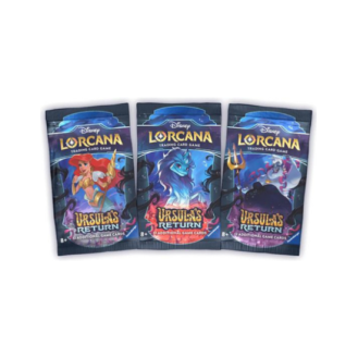 ΚΑΡΤΕΣ ΣΥΛΛΟΓΗΣ DISNEY LORCANA TRADING (DISNEY LORCANA TRADING CARD GAME) BOOSTER ΕΠΙΣΤΡΟΦΗ ΤΗΣ ΟΥΡΣΟΥΛΑΣ (URSULA'S RETURN)