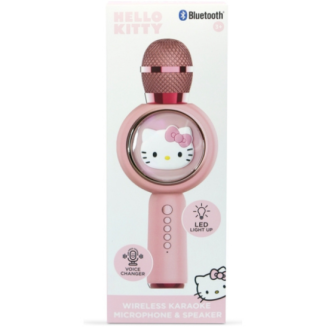 ΜΕΤΑΦΡΑΣΗ: ΜΙΚΡΟΦΩΝΟ ΚΑΡΑΟΚΕ HELLO KITTY & ΗΧΕΙΟ (HELLO KITTY KARAOKE MICROPHONE & SPEAKER)