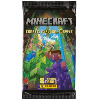 ΚΑΡΤΕΣ ΕΜΦΑΝΙΣΗΣ PANINI MINECRAFT (1 ΤΕΜ)