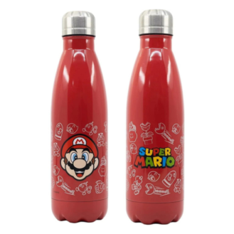 ΜΕΤΑΛΛΙΚΗ ΦΙΑΛΗ SUPER MARIO (METAL BOTTLE SUPER MARIO)