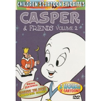 CASPER & FRIENDS VOLUME 2 - (ΧΡΗΣΙΜΟΠΟΙΗΜΕΝΟ DVD Περιοχή 2 PAL ΣΥΣΤΗΜΑ)