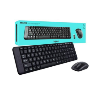 ΑΣΥΡΜΑΤΟ ΠΛΗΚΤΡΟΛΟΓΙΟ LOGITECH US & ΠΟΝΤΙΚΙ MK220 ΜΑΥΡΟ ΑΓΓΛΙΚΑ/ΕΛΛΗΝΙΚΑ (ENGLISH)