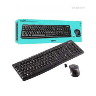 ΑΣΥΡΜΑΤΟ ΠΛΗΚΤΡΟΛΟΓΙΟ LOGITECH US & ΠΟΝΤΙΚΙ MK270 ΜΑΥΡΟ ΑΓΓΛΙΚΑ/ΕΛΛΗΝΙΚΑ (ENGLISH)