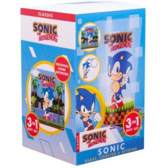 ΣΕΤ ΜΕ ΜΠΡΕΛΟΚ FIZZ SONIC, ΓΥΑΛΙΝΟ ΠΟΤΗΡΙ ΚΑΙ ΠΟΤΗΡΟΠΟΥΛΟ (SET WITH KEYRING FIZZ SONIC, GLASS AND COASTER)