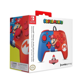 Μετάφραση PDP WIRED CONTROLLER BLUE & RED (SUPER MARIO) στα ελληνικά.