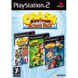 ΠΑΚΕΤΟ ΔΡΑΣΗΣ CRASH BANDICOOT (PS2) ΜΕ ΜΕΤΑΧΕΙΡΙΣΜΕΝΟ ΠΑΙΧΝΙΔΙ