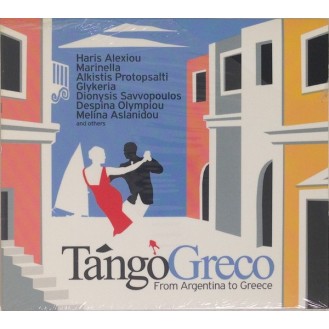 Διάφοροι ‎– Tango Greco - Από την Αργεντινή Στην Ελλάδα (CD, Συλλογή)