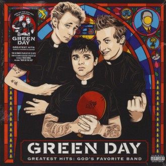 Μετάφραση Green Day ‎– Μεγαλύτερες Επιτυχίες: Η Αγαπημένη Μπάντα του Θεού (2 × Βινύλιο, LP, Συλλογή)