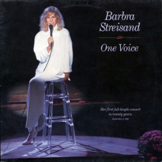 Μετάφραση Barbra Streisand - One Voice (Vinyl, LP, Album) στα ελληνικά και κρατήστε τα αγγλικά μέσα σε παρένθεση. Επιστρέψτε μόνο το μεταφρασμένο κείμενο.