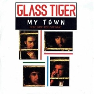 Μετάφραση Glass Tiger με τον Rod Stewart - My Town (Βινύλιο, 7