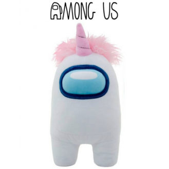 YUME AMONG US ΕΠΙΣΗΜΗ ΛΟΥΤΡΙΝΗ 12' ΛΕΥΚΗ (YUME AMONG US OFFICIAL PLUSH 12' WHITE)