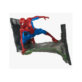 Διαμάντι Επιλογή Παιχνίδια Marvel Gallery: Spider-Man Comic Webbing PVC Διόραμα (Diamond Select Toys Marvel Gallery: Spider-Man Comic Webbing PVC Diorama)