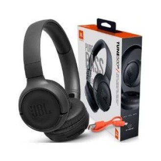 JBL Tune 500, Ακουστικά On-Ear Universal με 1 κουμπί Mic/Rem (Μαύρο)