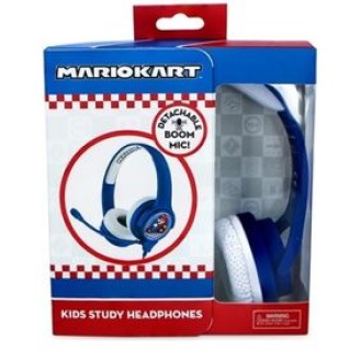 Ακουστικά για παιδιά με μικρόφωνο Boom Mario Kart (Kids Headphones with Boom Microphone Mario Kart)