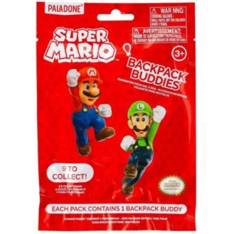 Σακίδιο Φίλων Πλάτης Super Mario Μυστήριο Πακέτο [1 ΤΥΧΑΙΟ Σχήμα] (Backpack Buddies Super Mario Mystery Pack [1 RANDOM Figure])