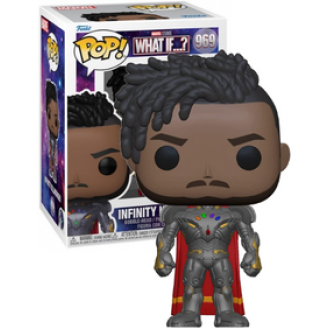 Μετάφραση Funko Pop #969 Marvel: What If...? - Infinity Killmonger στα ελληνικά (English).