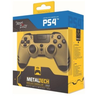 Χρυσός χειριστήριο Steelplay Wireless (Gold Wireless Controller - PS4)