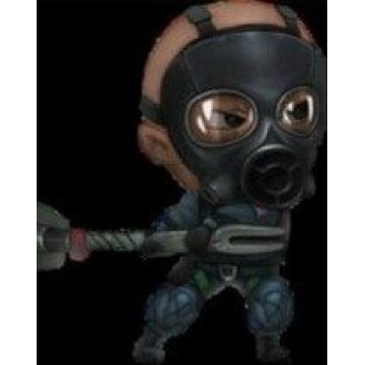 Ομάδα Rainbow Six Chibis Sledge γλυπτό (Rainbow Six Chibis Sledge Figurine)