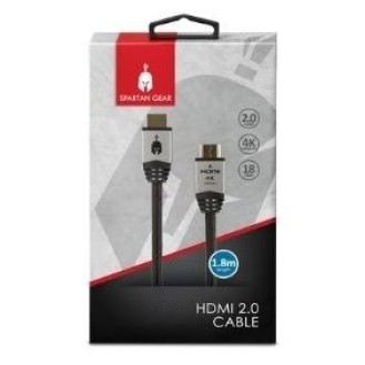 Μεταφράστε Spartan Gear HDMI 2.0 CABLE 1.8m στα ελληνικά (Spartan Gear HDMI 2.0 CABLE 1.8m) και κρατήστε τα αγγλικά σε παρένθεση. Επιστρέψτε μόνο το μεταφρασμένο κείμενο.