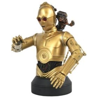 Διαμάντι Star Wars Η Άνοδος του Σκάιγουοκερ C3PO & Babu Frik 1/6 Μπούστο (Diamond Star Wars The Rise Of Skywalker C3PO & Babu Frik 1/6 Bust)