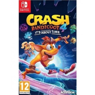 Μετάφραση Crash Bandicoot 4 It's About Time + Crash Tote Bag (SWITCH) στα ελληνικά.